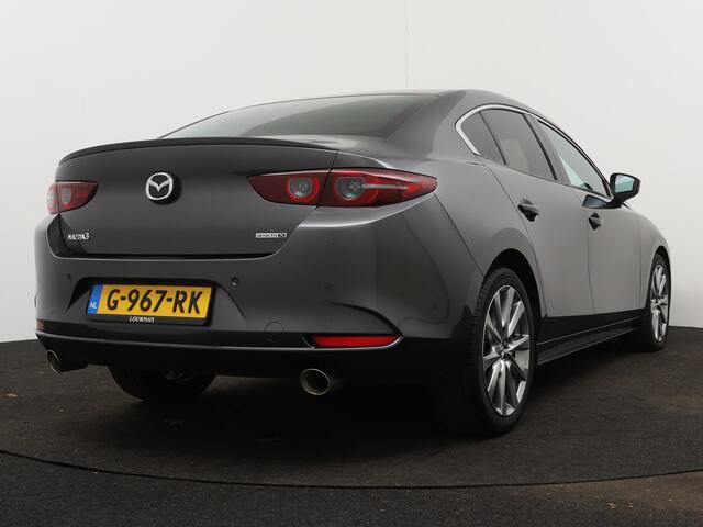 Mazda 3 2.0 e-SkyActiv-X M Hybrid 180 Luxury | I-Activesense | 360 Camera | Stuurwiel verwarmd | Voorstoelen verwarmd |