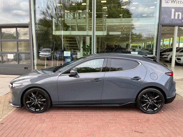 Mazda 3 2.0 e-SkyActiv-X M Hybrid 180 Luxury / Leder / Bose Sound / Electrische geheugen stoel / 360 Camera / Led / 18 Inch