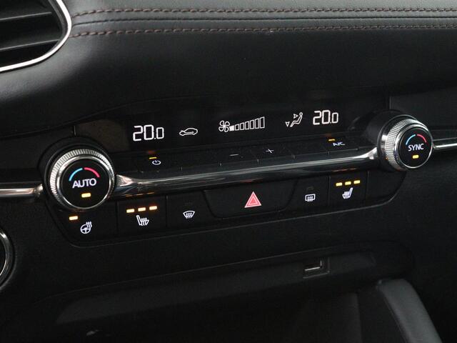 Mazda 3 2.0 e-SkyActiv-X Luxury | Leder | Stoel & stuurverwarming | BOSE Sound | Adaptive cruise | Camera | Carplay | Keyless | Head-Up | Memory