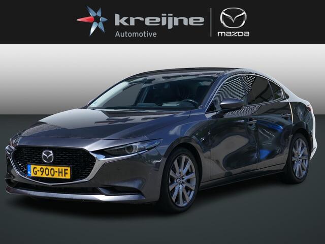 Mazda 3 2.0 e-SkyActiv-G M Hybrid 122 Luxury | AUTOMAAT | 360 View | Leder | RIJKLAARPRIJS!