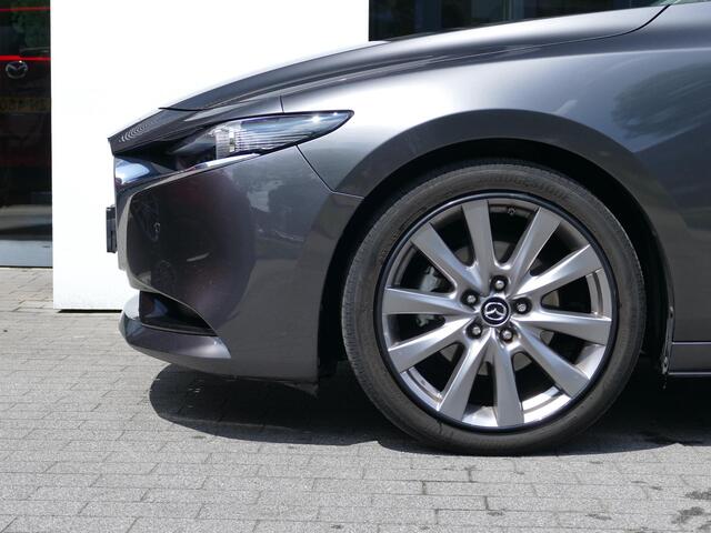 Mazda 3 2.0 e-SkyActiv-G M Hybrid 122 Luxury | AUTOMAAT | 360 View | Leder | RIJKLAARPRIJS!