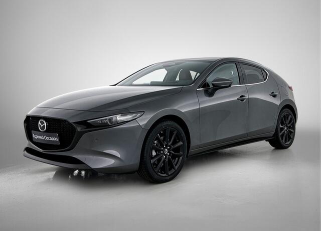 Mazda 3 2.0 e-SkyActiv-X M Hybrid 186 Takumi Sunroof Rood leer | Schuifdak | Bose