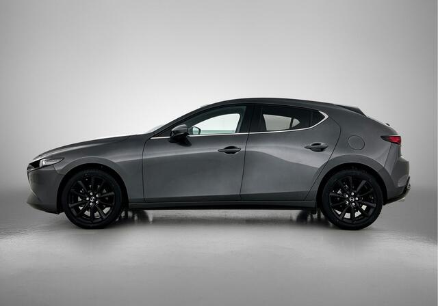Mazda 3 2.0 e-SkyActiv-X M Hybrid 186 Takumi Sunroof Rood leer | Schuifdak | Bose
