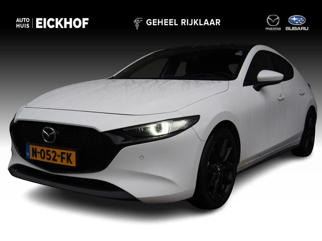 Mazda 3 2.0 e-SkyActiv-G M Hybrid 150 Sportive - Dealer onderhouden - Black Edition - Trekhaak