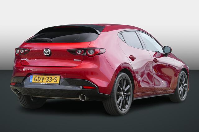Mazda 3 2.0 e-SkyActiv-X M Hybrid 186 Exclusive-line | AUTOMAAT | Leder | Shadowline Pack | RIJKLAARPRIJS!
