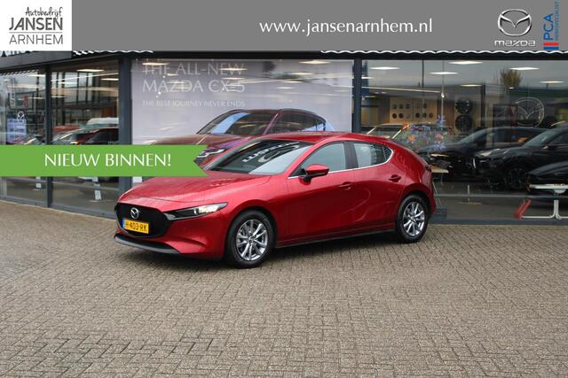 Mazda 3 HB 2.0 e-SkyActiv-G M Hybrid 122 Comfort met Bose , Leder, Bose, Adap.cruise,Navi, Apple Carplay, PDC, LMV 16 Inch, Stuur/Stoelverwarming.