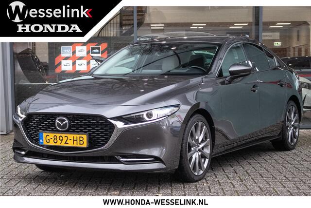 Mazda 3 2.0 e-SkyActiv-X M Hybrid 180 Luxury - Leder | Navi | Adap. cruise