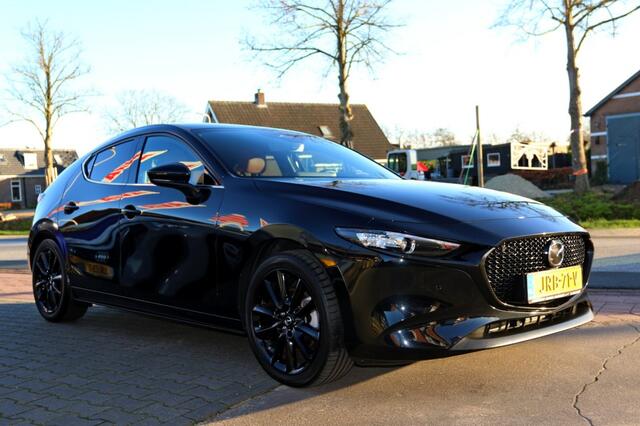 Mazda 3 2.5 e-SkyActiv-G M Hybrid 140 Nagisa,Black line ,RIJKLAARPRIJS!