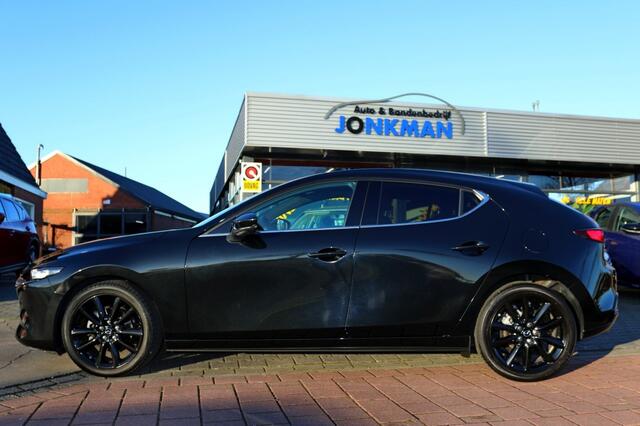 Mazda 3 2.5 e-SkyActiv-G M Hybrid 140 Nagisa,Black line ,RIJKLAARPRIJS!