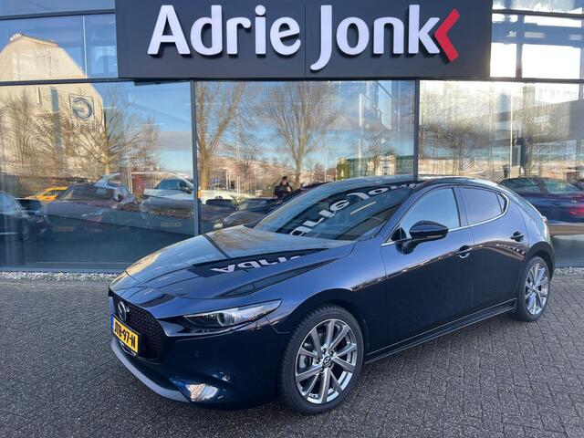 Mazda 3 2.0 e-SkyActiv-X M Hybrid 186 Luxury AUTOMAAT | i-ACTIVE PACK | SUNROOF | LEDER | Bose AUDIO | 360 CAMERA | ALTIJD DEALER ONDERHOUDEN |