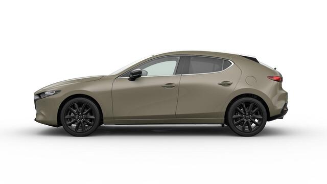 Mazda 3 Nagisa | 7-inch digitale meterset | Achteruitrijcamera | Active Driving Display (ADD), projectie in de voorruit: kleuren head-up display met belangrijkste rij-informatie