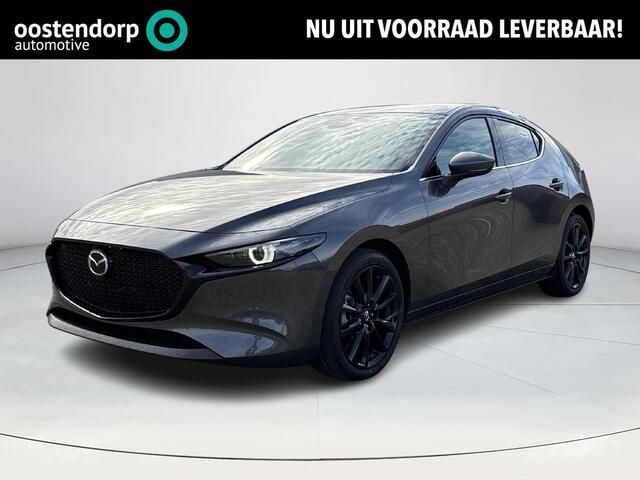 Mazda 3 2.0 e-SkyActiv-X M Hybrid 186 Takumi | Stoel/stuurverwarming | BOSE- Premium audio | Elektrische geheugen stoelen | Lederen bekleding | Apple carplay/ Android auto | 360* camera | Full led adaptive |