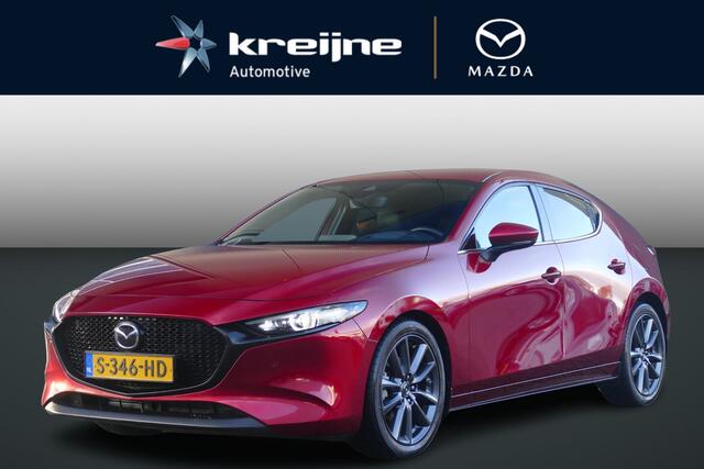 Mazda 3 2.0 e-SkyActiv-G M Hybrid 122 Luxury | 360* CAMERA | HEAD-UP | LEER | RIJKLAARPRIJS |