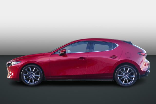 Mazda 3 2.0 e-SkyActiv-G M Hybrid 122 Luxury | 360* CAMERA | HEAD-UP | LEER | RIJKLAARPRIJS |