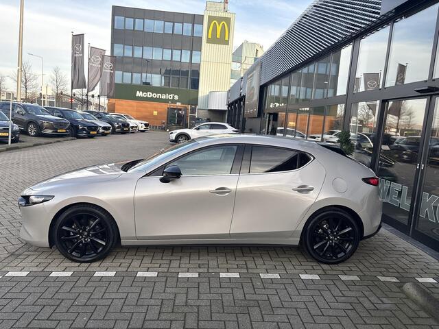 Mazda 3 2.0 e-SkyActiv-G M Hybrid 150 Homura Dealer Onderhouden / Fabrieksgarantie T/M 5-2029