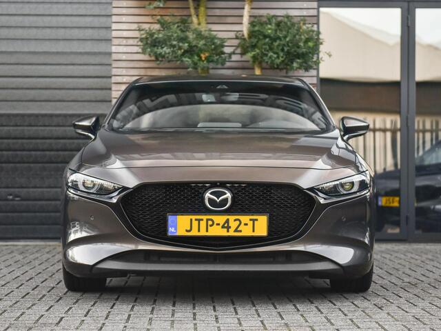 Mazda 3 2.0 e-SkyActiv-G M Hybrid 122 Luxury Leren bekleding Bose 360 camera Adaptive Cruise Control