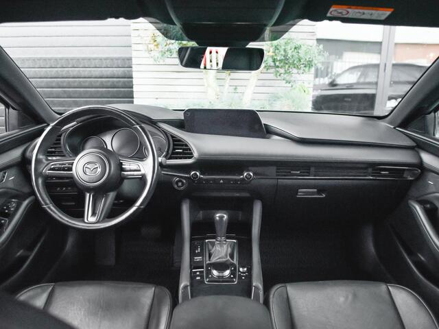 Mazda 3 2.0 e-SkyActiv-G M Hybrid 122 Luxury Leren bekleding Bose 360 camera Adaptive Cruise Control