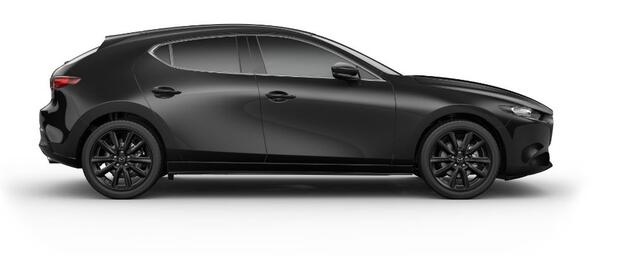 Mazda 3 2.5 e-SkyActiv-G M AUT0MAAT Hybrid 140 Nagisa NAVI | ACHTERUITRIJCAMERA | APPLE CARPLAY | 18 INCH LMV | HEAD-UP |LED ¤ 4000,- KORTING