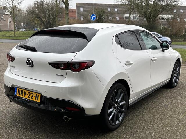 Mazda 3 2.5 e-SkyActiv-G M Hybrid 140 Exclusive-line NL- Auto, Navigatie, Apple Carplay /Android Auto, 360 Camera, Cruise Controle ad., Stoel verw., Stuur verw., Bose Audio