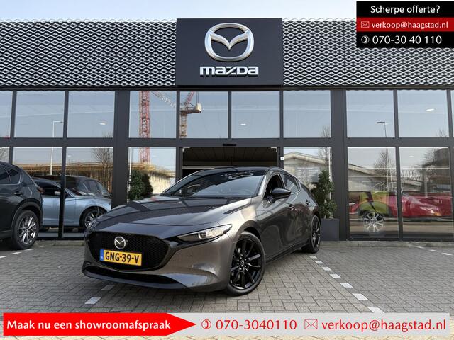 Mazda 3 2.0 e-SkyActiv-G M Hybrid 150 Homura NL auto / Dealer onderhouden / Fabrieksgarantie t/m 09-2030