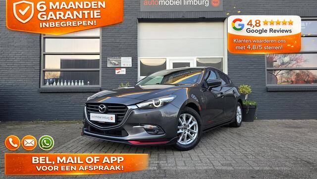 Mazda 3 2.0 SkyActiv-G Exclusive-Line | NAVIGATIE | LED | AERO PAKKET | DEALER ONDERHOUDEN