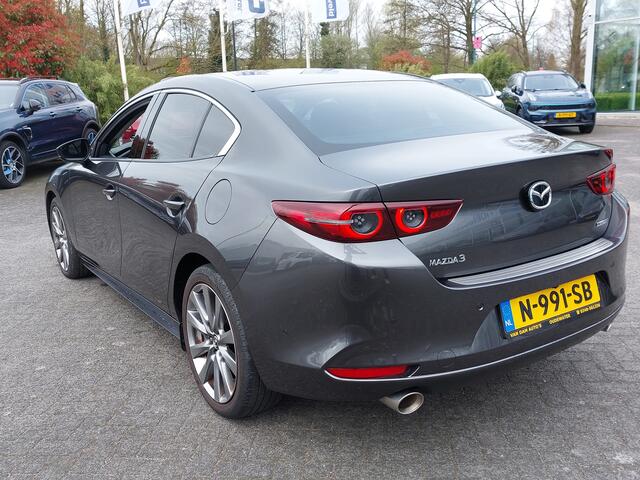 Mazda 3 2.0 e-SkyActiv-G M Hybrid 180pk Automaat Sportive | Navi | Apple Carplay+Android Auto | Adap.Cruise | Heap-Up | Keyless Entry | Pdc V+A+360 Camera | Dodehoek+Rijstrooksensor | 18''lm