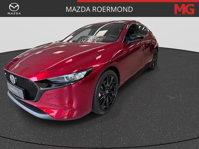 Mazda 3 2.0 e-SkyActiv-G M Hybrid 150 PK Homura | Rijklaar | Apple Carplay | Parkeersensor | Stoelverwarming