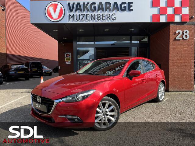 Mazda 3 2.0 SkyActiv-G 120 GT-M // ADAPT. CRUISE // DODEHOEK // KEYLESS // BOSE AUDIO // CAMERA // STUUR+STOELVERWARMING // LEDER+ELEK. STOEL // //
