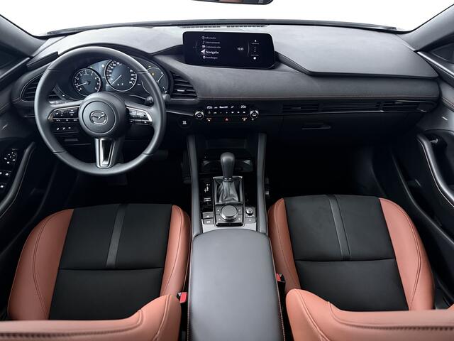 Mazda 3 2.5 e-SkyActiv-G M Hybrid 140 Nagisa automaat | *Demo* | BOSE | Leder / Alcantara |