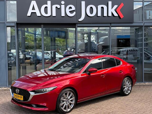Mazda 3 2.0 e-SkyActiv-G M Hybrid Luxury TREKHAAK | LEDER | Bose AUDIO | 18"LM VELGEN | CAMERA | 1e EIG | NED. AUTO | DEALER ONDERHOUDEN |