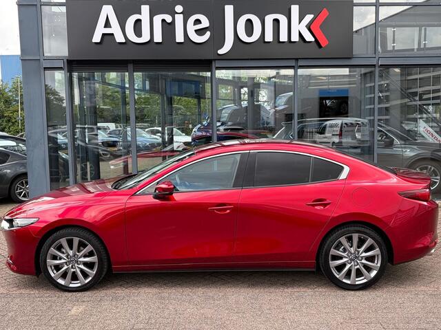 Mazda 3 2.0 e-SkyActiv-G M Hybrid Luxury TREKHAAK | LEDER | Bose AUDIO | 18"LM VELGEN | CAMERA | 1e EIG | NED. AUTO | DEALER ONDERHOUDEN |
