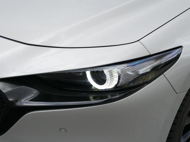 Mazda 3 2.0 e-SkyActiv-X M Hybrid 186 Exclusive-line | Apple Carplay/Android Auto | Adaptieve Cruise | Afneembare Trekhaak | 360 Camera | BOSE | Stoel/Stuurverwarming |