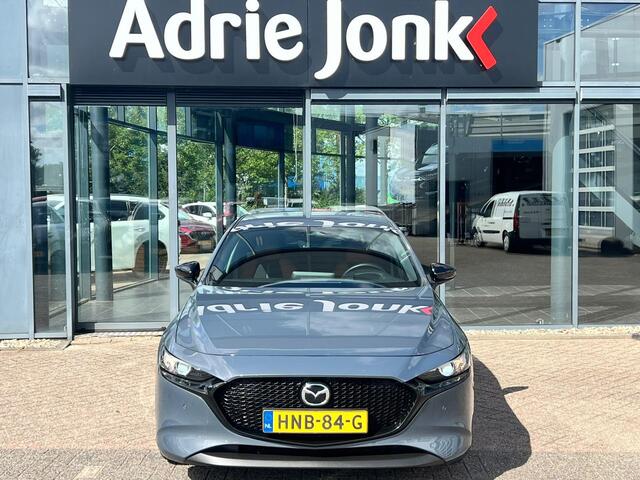 Mazda 3 2.0 e-SkyActiv-G M Hybrid 150 Nagisa NAVIGATIE | NED. AUTO | APPLE / ANDROID CARPLAY | UNIEKE AUTO | 21.795km | 18 INCH LMV | ADAPTIVE CRUISE CONTROL |