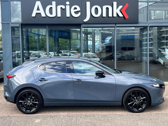 Mazda 3 2.0 e-SkyActiv-G M Hybrid 150 Nagisa NAVIGATIE | NED. AUTO | APPLE / ANDROID CARPLAY | UNIEKE AUTO | 21.795km | 18 INCH LMV | ADAPTIVE CRUISE CONTROL |