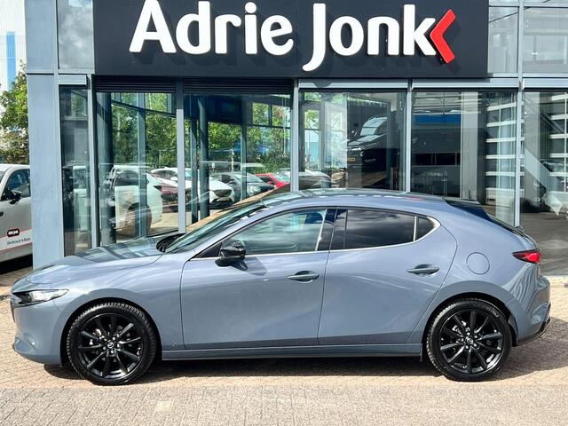 Mazda 3 2.0 e-SkyActiv-G M Hybrid 150 Nagisa NAVIGATIE | NED. AUTO | APPLE / ANDROID CARPLAY | UNIEKE AUTO | 21.795km | 18 INCH LMV | ADAPTIVE CRUISE CONTROL |