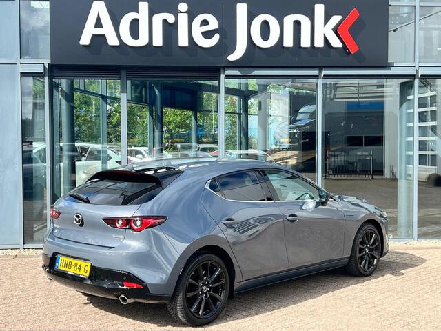 Mazda 3 2.0 e-SkyActiv-G M Hybrid 150 Nagisa NAVIGATIE | NED. AUTO | APPLE / ANDROID CARPLAY | UNIEKE AUTO | 21.795km | 18 INCH LMV | ADAPTIVE CRUISE CONTROL |