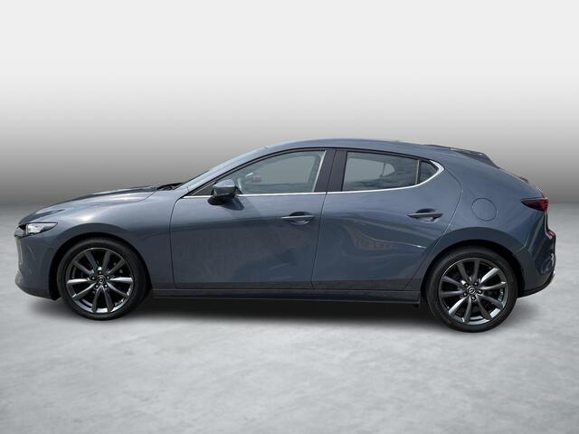 Mazda 3 2.0 e-SkyActiv-G M Hybrid 122 Comfort , Trekhaak, Stuur/Stoelverwarming, Camera, Adap.Cruise, Apple Carplay, Android Auto, LMV 18 Inch, HUD, BSM, PDC, LKA,