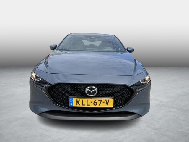 Mazda 3 2.0 e-SkyActiv-G M Hybrid 122 Comfort , Trekhaak, Stuur/Stoelverwarming, Camera, Adap.Cruise, Apple Carplay, Android Auto, LMV 18 Inch, HUD, BSM, PDC, LKA,