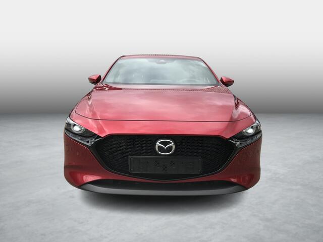 Mazda 3 2.0 e-SkyActiv-X M Hybrid 180 Luxury AWD , Automaat, I-Activsense, 360 View, Leder, 18 Inch LMV, Bose, Apple Carplay, Clima, Adap. Cruis, Navi, Stuur/Stoelverwarming, LKA, SCBS, SBS