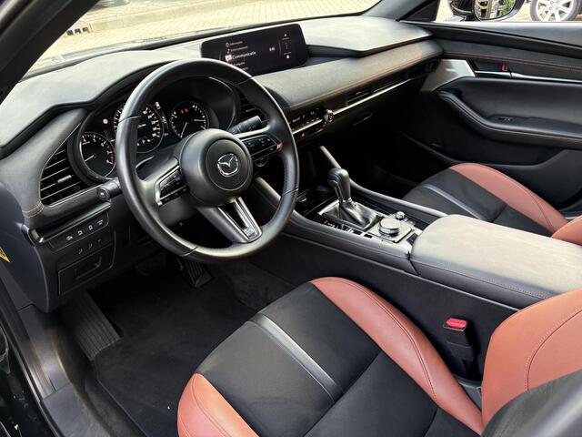 Mazda 3 2.0 e-SkyActiv-X M Hybrid 186 Nagisa BTW auto / Garantie t/m 06-2031 / Huidige nieuwprijs ¤43.540,-