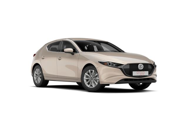 Mazda 3 Prime-Line | 16-inch lichtmetalen velgen, Silver | 6 speakers | 7-inch digitale meterset