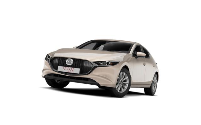 Mazda 3 Prime-Line | 16-inch lichtmetalen velgen, Silver | 6 speakers | 7-inch digitale meterset