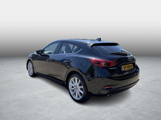 Mazda 3 2.0 SkyActiv-G 120 GT-M , Navi, Leder, Adap.Cruise, Bose, Camera, Stoel/Stuurverwarming, All Season, LMV 18 Inch, HUD, LKA, PDC,