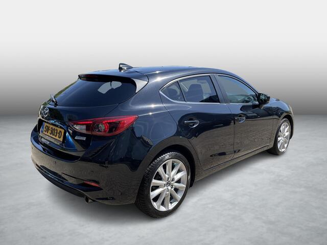 Mazda 3 2.0 SkyActiv-G 120 GT-M , Navi, Leder, Adap.Cruise, Bose, Camera, Stoel/Stuurverwarming, All Season, LMV 18 Inch, HUD, LKA, PDC,
