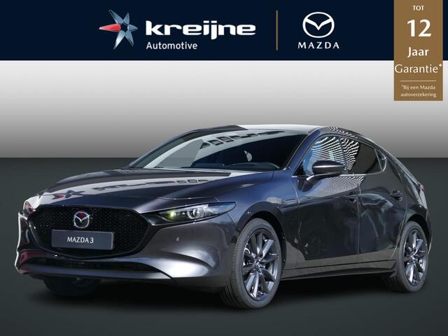 Mazda 3 2.5 e-SkyActiv-G M Hybrid 140 Exc-line Bns Edition | Adapt. Cruise | BOSE | Carplay | 360* Camera
