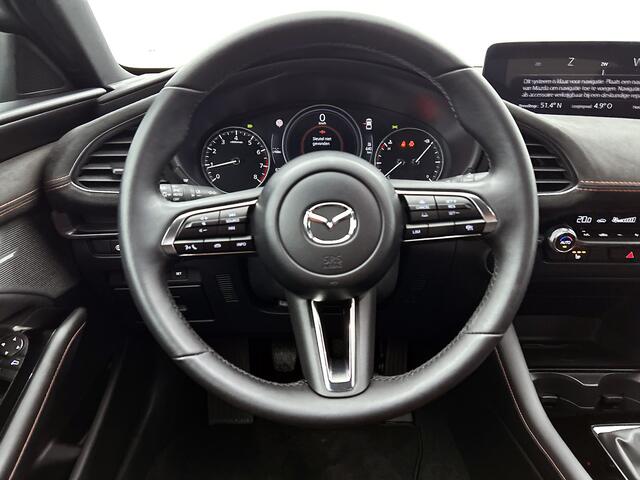 Mazda 3 2.5 e-SkyActiv-G M Hybrid 140 Nagisa | BOSE | Half Leder | Memory Seat | Gratis-museum-arrangement