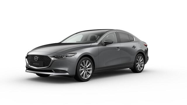 Mazda 3 2.5 e-SkyActiv-G M Hybrid 140 Exc-line Bns Edition / Machine Grey / Automaat