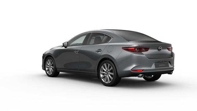 Mazda 3 2.5 e-SkyActiv-G M Hybrid 140 Exc-line Bns Edition / Machine Grey / Automaat
