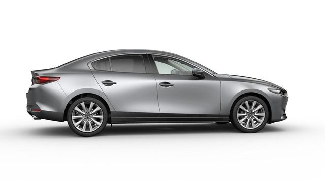 Mazda 3 2.5 e-SkyActiv-G M Hybrid 140 Exc-line Bns Edition / Machine Grey / Automaat