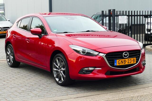 Mazda 3 2.0 SkyActiv-G 120 SkyLease+. Camera, Navi, Stoel&StuurVerw, Full Led, 18"LMV